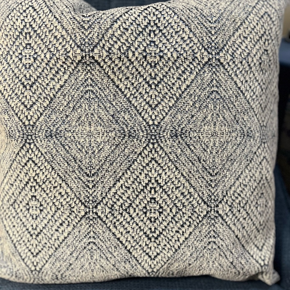 Patterned Throw Pillow